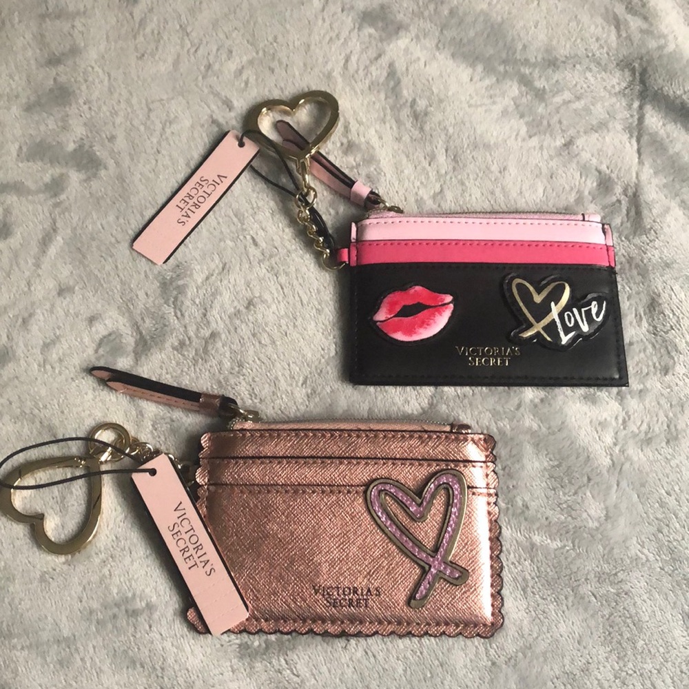 Victoria secret keychain coin purses